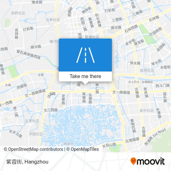 紫霞街 map
