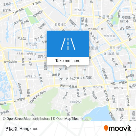 学院路 map