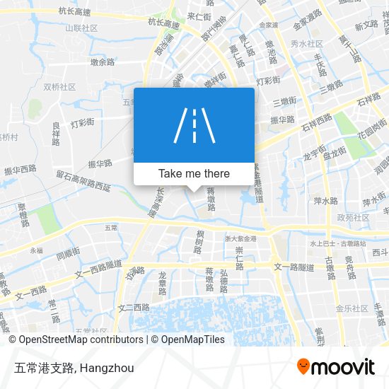 五常港支路 map