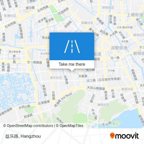 益乐路 map