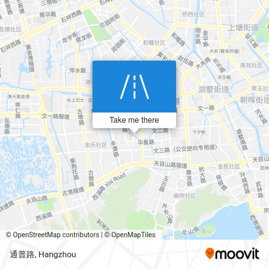 通普路 map