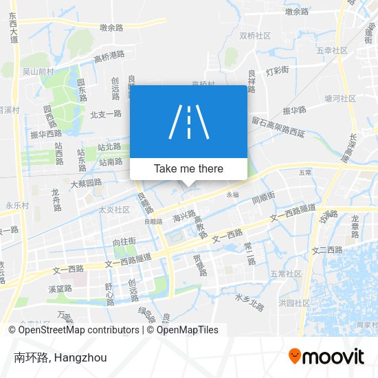 南环路 map