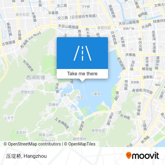 压堤桥 map