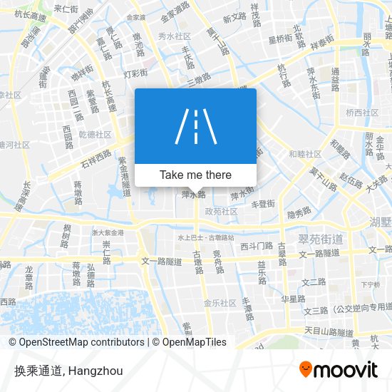 换乘通道 map