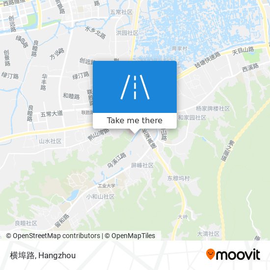 横埠路 map