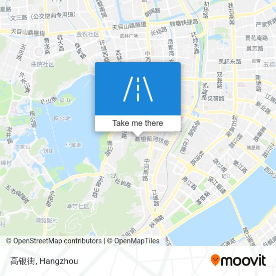 高银街 map