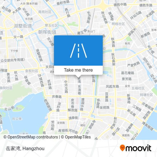 岳家湾 map