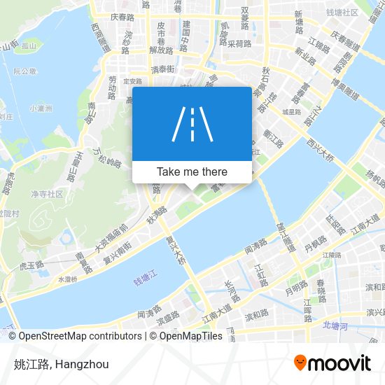 姚江路 map