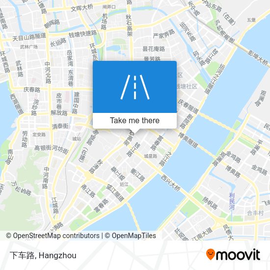 下车路 map