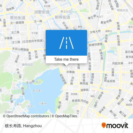 横长寿路 map
