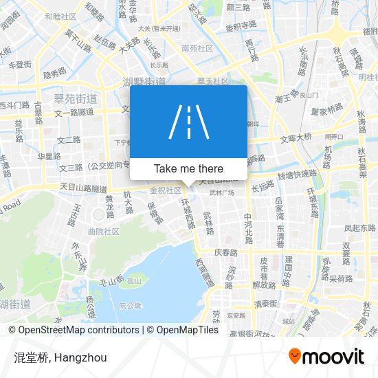 混堂桥 map