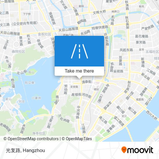 光复路 map