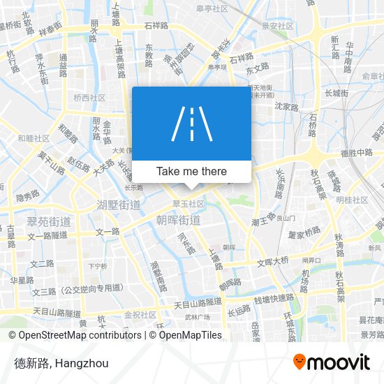 德新路 map