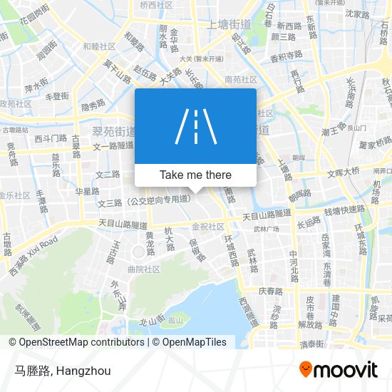 马塍路 map