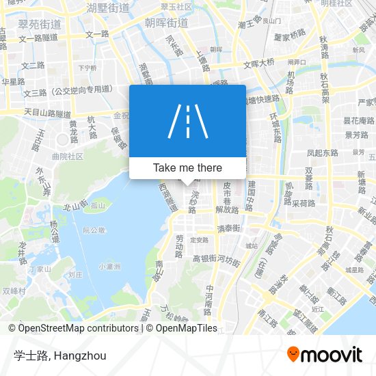 学士路 map