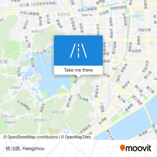 铁冶路 map