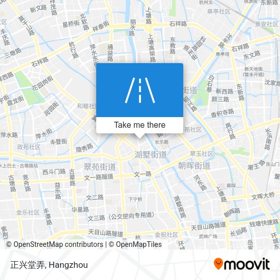 正兴堂弄 map