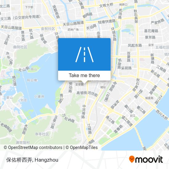 保佑桥西弄 map