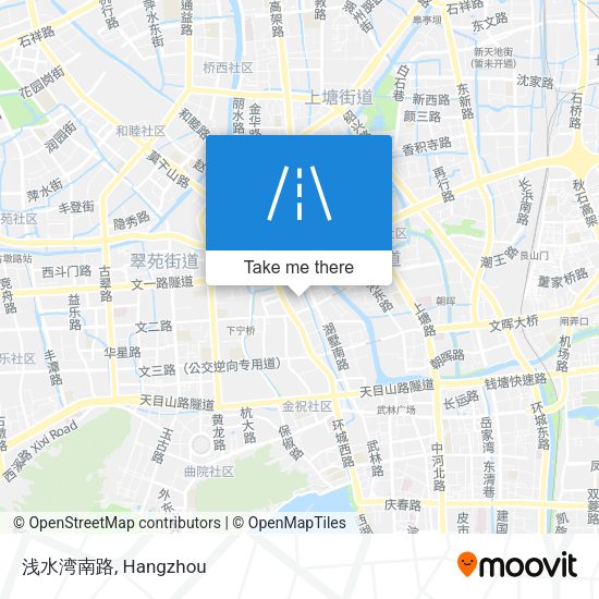 浅水湾南路 map
