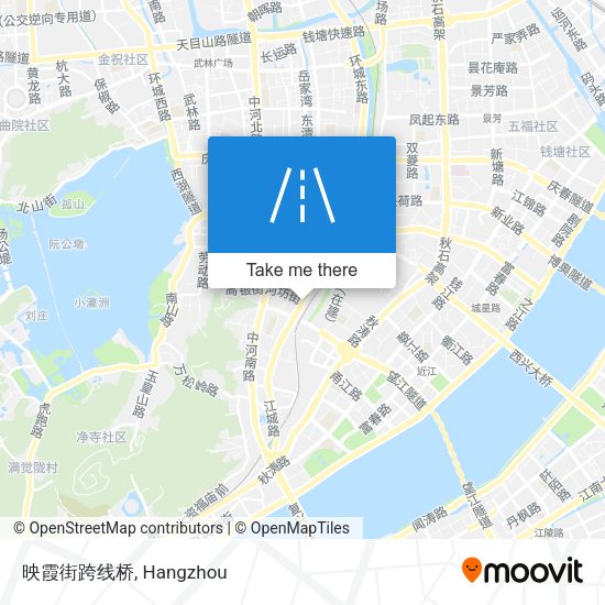 映霞街跨线桥 map