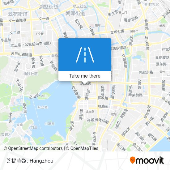 菩提寺路 map