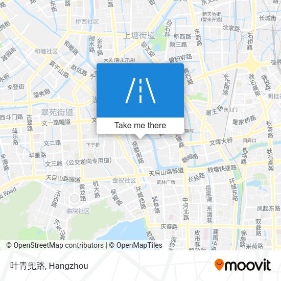 叶青兜路 map