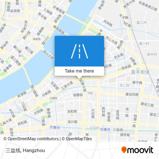 三益线 map