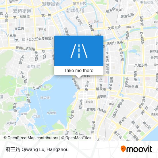蕲王路 Qiwang Lu map
