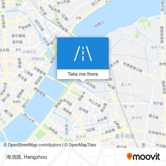 海清路 map