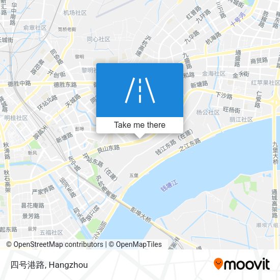 四号港路 map