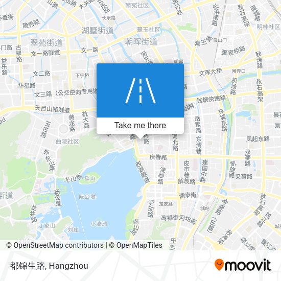 都锦生路 map