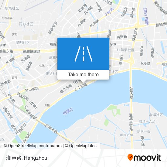 潮声路 map