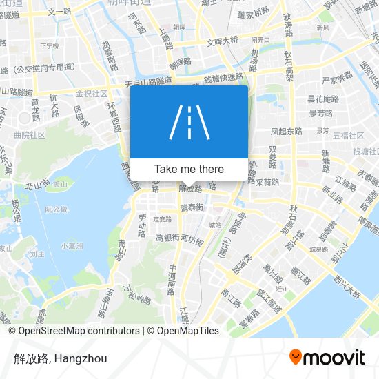解放路 map