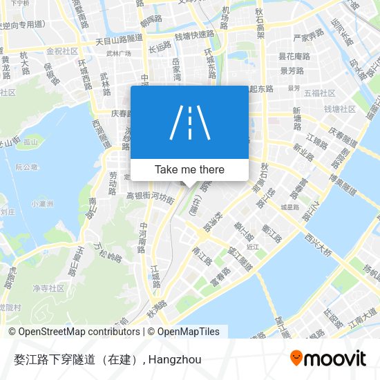 婺江路下穿隧道（在建） map