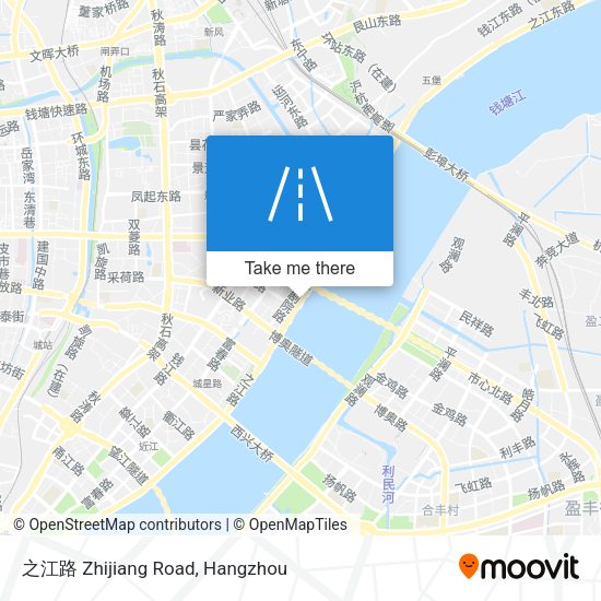 之江路 Zhijiang Road map