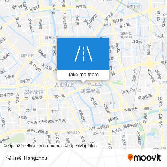假山路 map