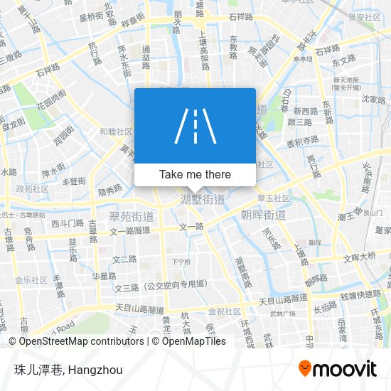 珠儿潭巷 map