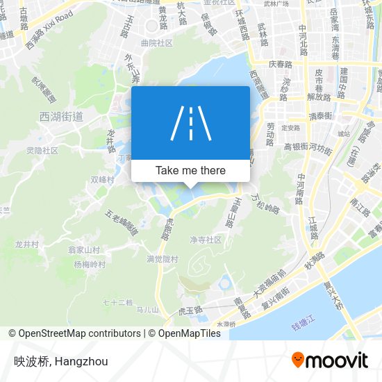映波桥 map