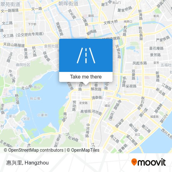 惠兴里 map