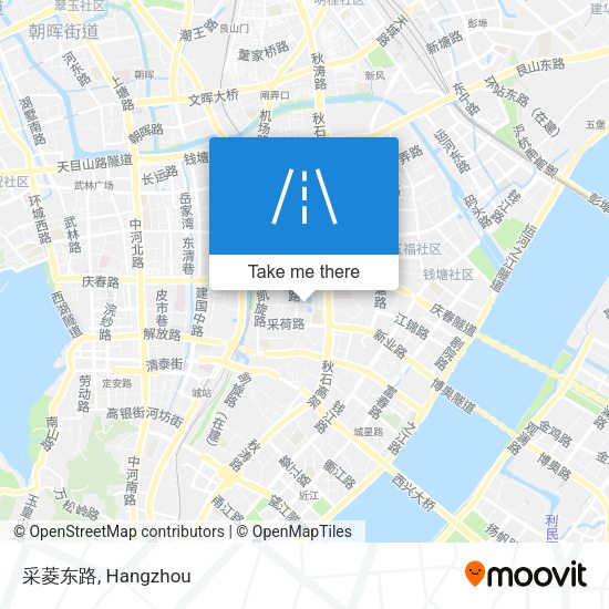 采菱东路 map