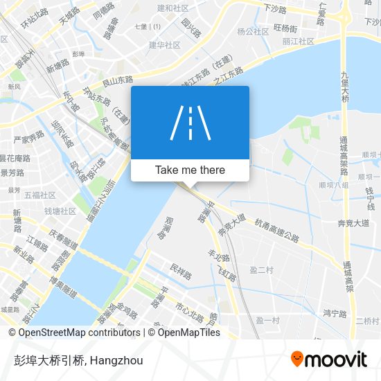 彭埠大桥引桥 map