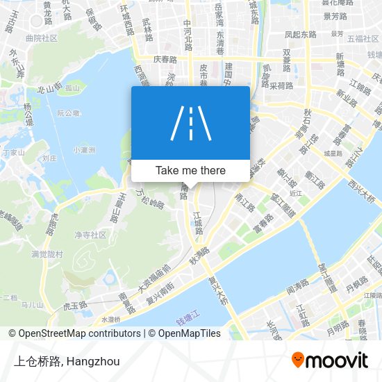 上仓桥路 map