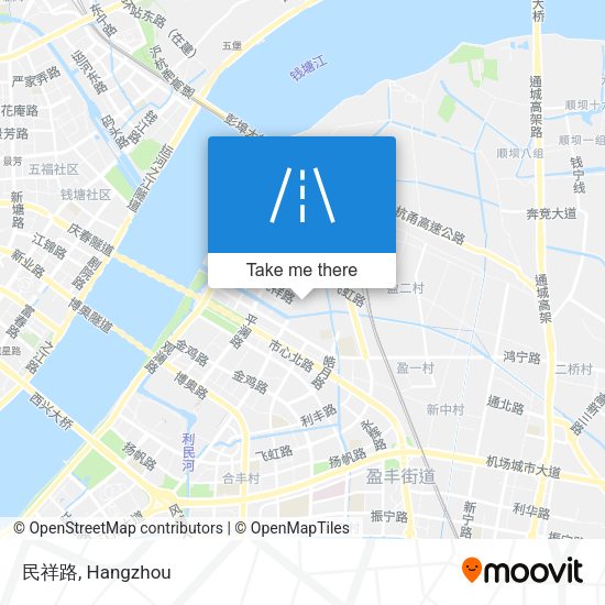 民祥路 map