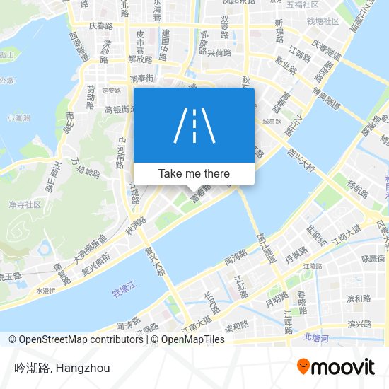 吟潮路 map
