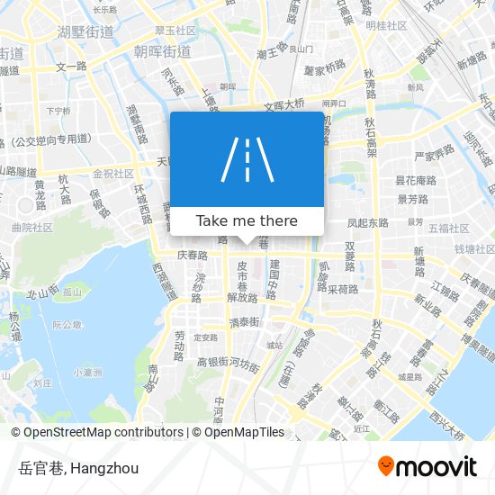 岳官巷 map