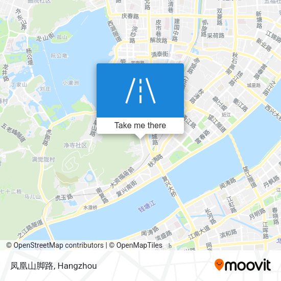 凤凰山脚路 map