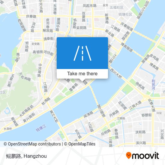鲲鹏路 map