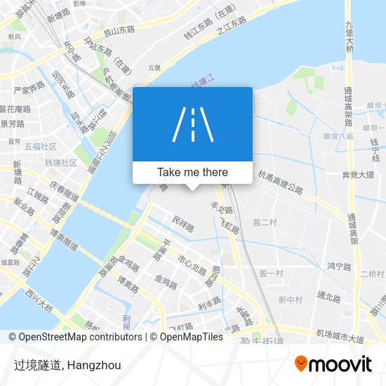 过境隧道 map