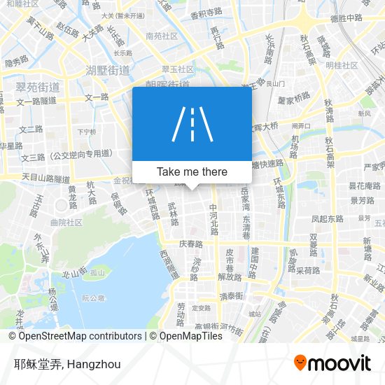 耶稣堂弄 map