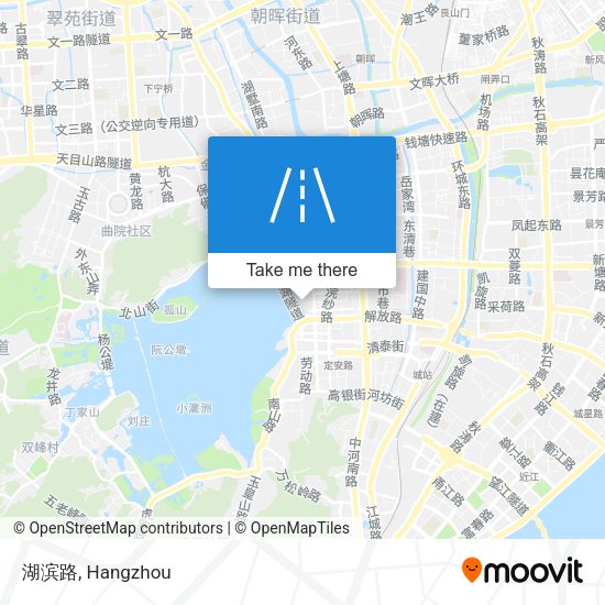 湖滨路 map